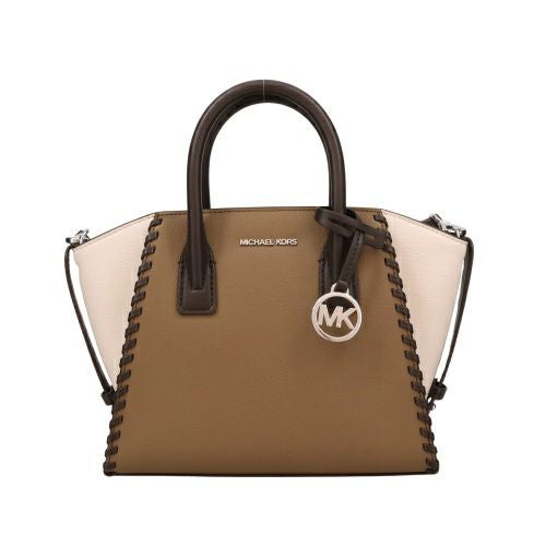 マイケルコース ハンドバッグ レディース アヴリル スモール レザー サッチェル ブラウン MICHAEL KORS 35F5S4VS1L