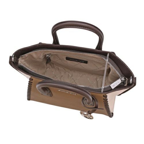 マイケルコース ハンドバッグ レディース アヴリル スモール レザー サッチェル ブラウン MICHAEL KORS 35F5S4VS1L