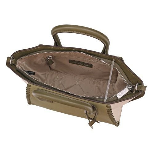 マイケルコース ハンドバッグ レディース アヴリル スモール レザー サッチェル グリーン MICHAEL KORS 35F5S4VS1L