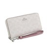 コーチ アウトレット 長財布 レディース ロング ジップ アラウンド ウォレット・シグネチャー キャンバス ホワイト COACH CW778
