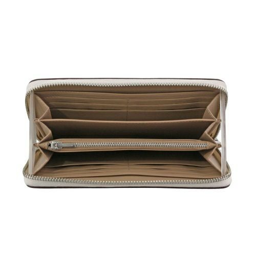 コーチ アウトレット 長財布 レディース ロング ジップ アラウンド ウォレット・シグネチャー キャンバス ホワイト COACH CW778