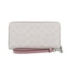 コーチ アウトレット 長財布 レディース ロング ジップ アラウンド ウォレット・シグネチャー キャンバス ホワイト COACH CW778