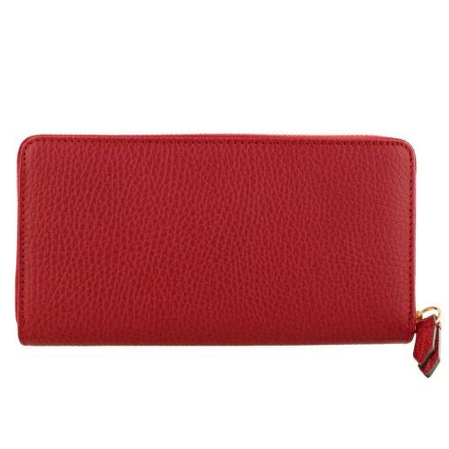 グッチ 長財布 レディース ダブルG ジップアラウンドウォレット レッド GUCCI 456117 CAO0G