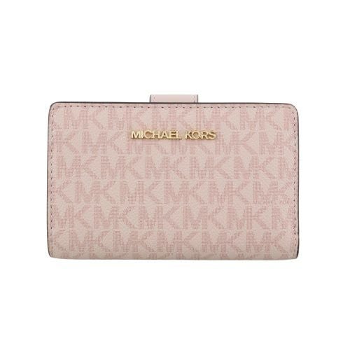 マイケルコース 二つ折り財布 レディース ピンク MICHAEL KORS 35S3GTVF6O