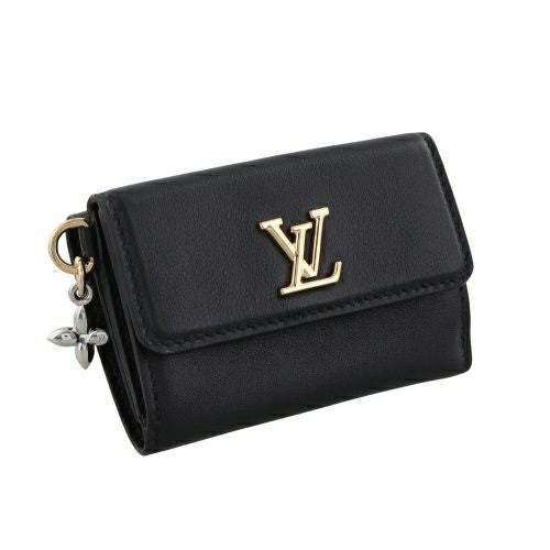 ルイヴィトン 三つ折り財布 ミニ トリフォールド ウォレット・LV ブルーム H36 ブラック LOUIS VUITTON M15081