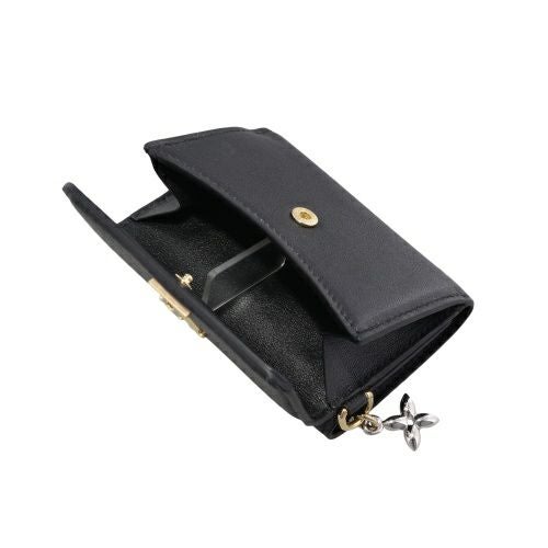 ルイヴィトン 三つ折り財布 ミニ トリフォールド ウォレット・LV ブルーム H36 ブラック LOUIS VUITTON M15081