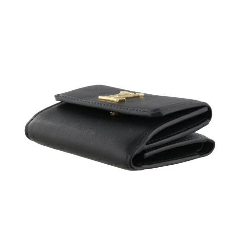 ルイヴィトン 三つ折り財布 ミニ トリフォールド ウォレット・LV ブルーム H36 ブラック LOUIS VUITTON M15081