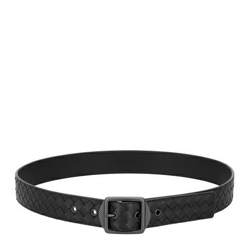 プラダ ベルト レディース サフィアーノレザー ベルト ブラック PRADA