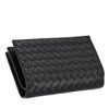 ボッテガヴェネタ 二つ折り財布 メンズ ブラック BOTTEGA VENETA 121060 V3UN1 8803