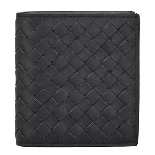 ボッテガヴェネタ 二つ折り財布 メンズ ブラック BOTTEGA VENETA 222338 V47W1 2015