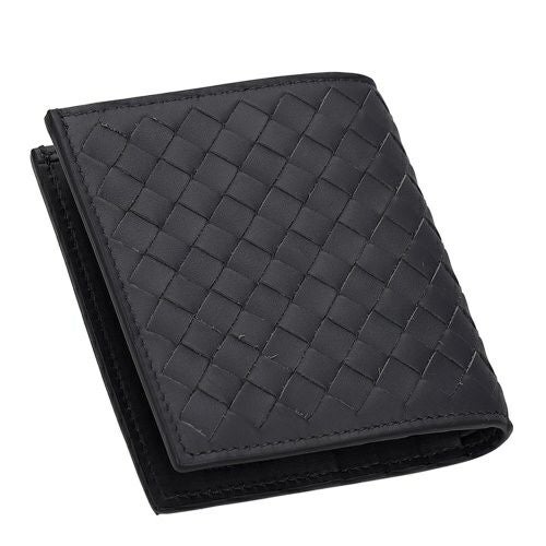 ボッテガヴェネタ 二つ折り財布 メンズ ブラック BOTTEGA VENETA 222338 V47W1 2015