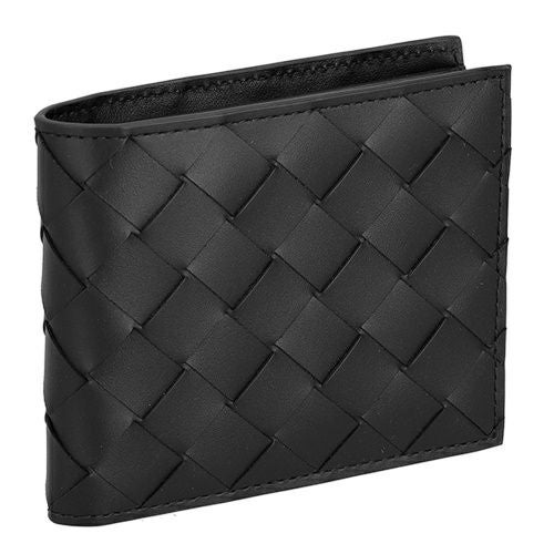 ボッテガヴェネタ 二つ折り財布 メンズ ブラック BOTTEGA VENETA 749412 V3US1 8803