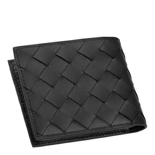 ボッテガヴェネタ 二つ折り財布 メンズ ブラック BOTTEGA VENETA 749412 V3US1 8803