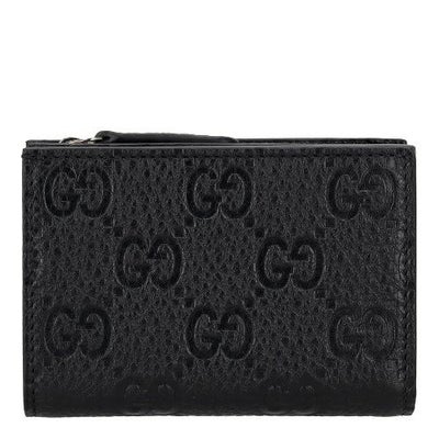 グッチ 二つ折り財布 レディース ダブルG バイカラー スモール 