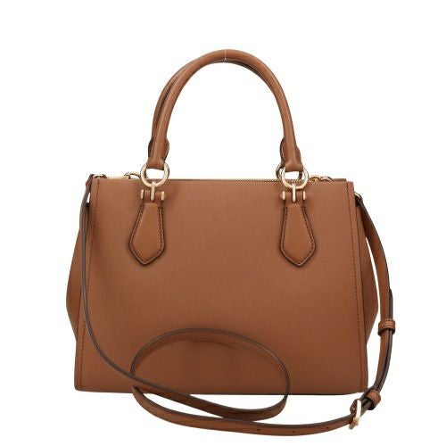 マイケルコース ハンドバッグ レディース マリリン ミディアム サフィアーノ レザー サッチェル ブラウン MICHAEL KORS 35F5G6AS2L LUGGAGE