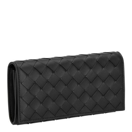 ボッテガヴェネタ 長財布 メンズ イントレチャート ブラック BOTTEGA VENETA 666935 V3UH2 8425