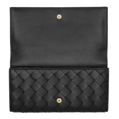 ボッテガヴェネタ 長財布 メンズ イントレチャート ブラック BOTTEGA VENETA 666935 V3UH2 8425