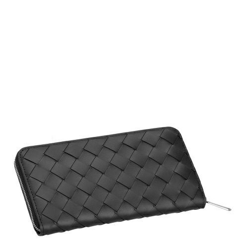 ボッテガヴェネタ 長財布 メンズ イントレチャート ブラック BOTTEGA