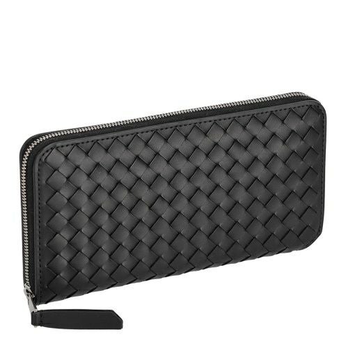 ボッテガヴェネタ 長財布 メンズ イントレチャート ブラック BOTTEGA VENETA 796967 V69G2 8803