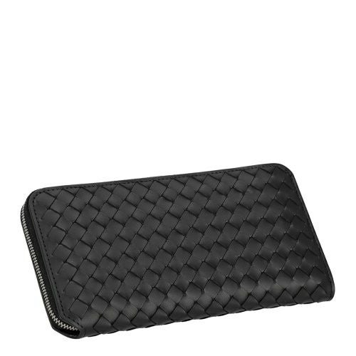 ボッテガヴェネタ 長財布 メンズ イントレチャート ブラック BOTTEGA VENETA 796967 V69G2 8803