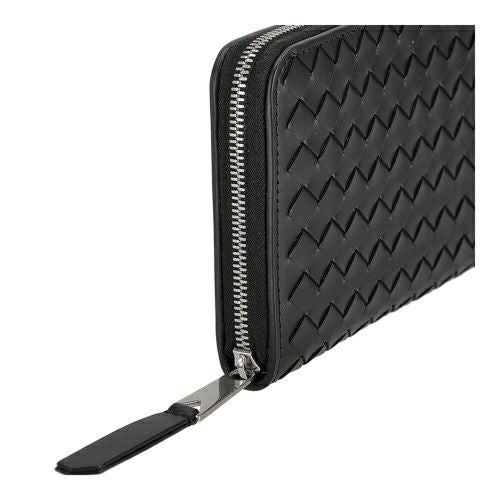 ボッテガヴェネタ 長財布 メンズ イントレチャート ブラック BOTTEGA VENETA 796967 V69G2 8803