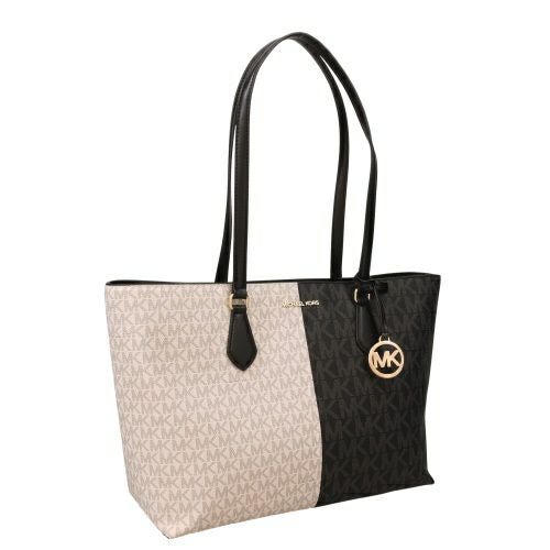 マイケルコース トートバッグ レディース シーラ ラージ ツートン シグネチャー ロゴ トートバッグ ブラック MICHAEL KORS 35F5G6HT9B BLACK MULTI