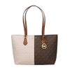 マイケルコース トートバッグ レディース シーラ ラージ ツートン シグネチャー ロゴ トートバッグ ブラウン MICHAEL KORS 35F5G6HT9B BROWN MULTI