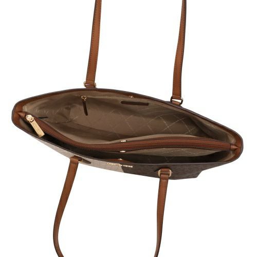 マイケルコース トートバッグ レディース シーラ ラージ ツートン シグネチャー ロゴ トートバッグ ブラウン MICHAEL KORS 35F5G6HT9B BROWN MULTI