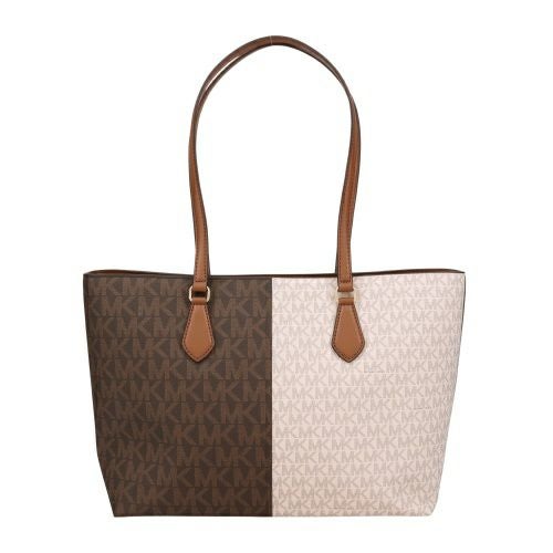 マイケルコース トートバッグ レディース シーラ ラージ ツートン シグネチャー ロゴ トートバッグ ブラウン MICHAEL KORS 35F5G6HT9B BROWN MULTI