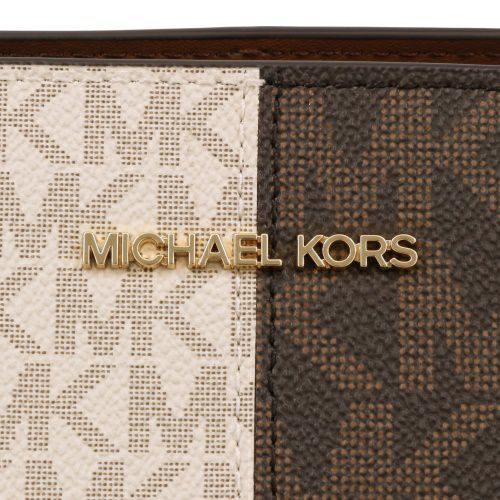 マイケルコース トートバッグ レディース シーラ ラージ ツートン シグネチャー ロゴ トートバッグ ブラウン MICHAEL KORS 35F5G6HT9B BROWN MULTI