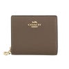 コーチ アウトレット 二つ折り財布 レディース スナップ ウォレット COACH OUTLET C2862 IMV2R ダークストーン