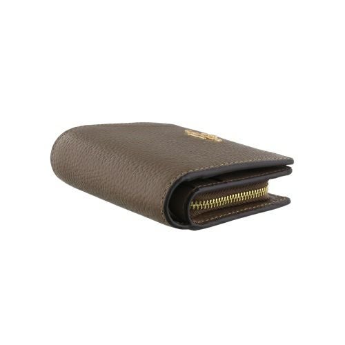 コーチ アウトレット 二つ折り財布 レディース スナップ ウォレット COACH OUTLET C2862 IMV2R ダークストーン