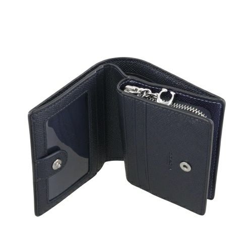 コーチ アウトレット 二つ折り財布 レディース スナップ ウォレット・シグネチャー キャンバス COACH OUTLET CCL96 SBLNV