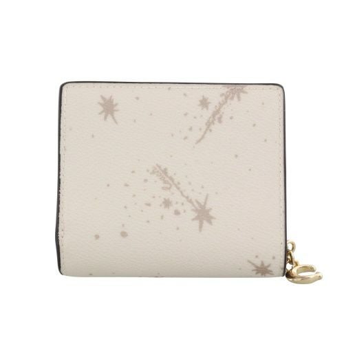 コーチ アウトレット 二つ折り財布 レディース スナップ ウォレット・スター プリント COACH OUTLET CCL97 IMCAH チョークマルチ