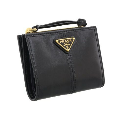 プラダ 二つ折り財布 レディース ソフトルックスレザー PRADA 1ML050
