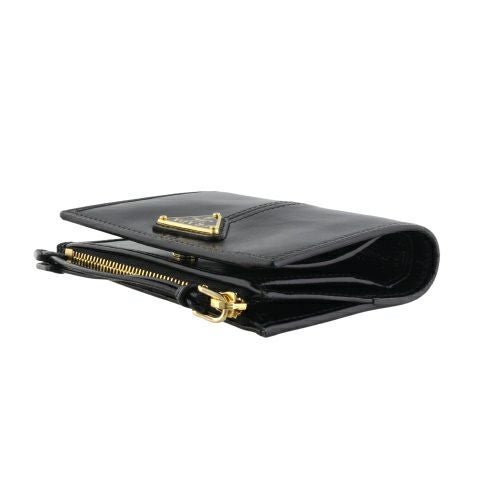 プラダ 二つ折り財布 レディース ソフトルックスレザー PRADA 1ML050 2CYR F0002 NERO