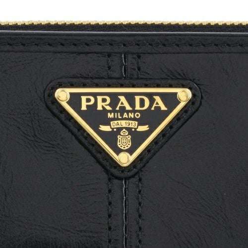 プラダ 二つ折り財布 レディース ソフトルックスレザー PRADA 1ML050 2CYR F0002 NERO
