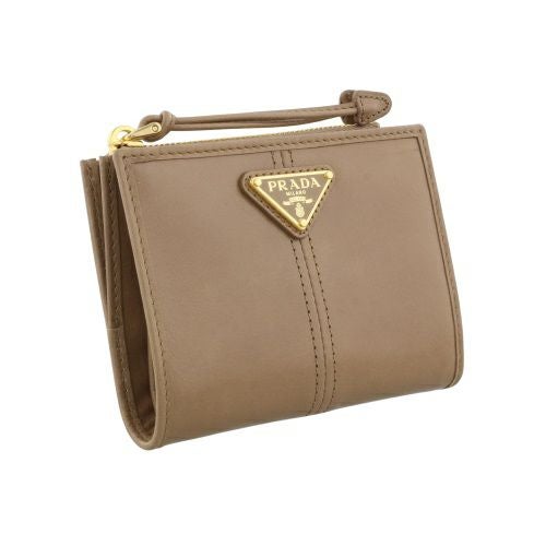 プラダ 二つ折り財布 レディース ソフトルックスレザー PRADA 1ML050 2CYR F0770 CAMMEO