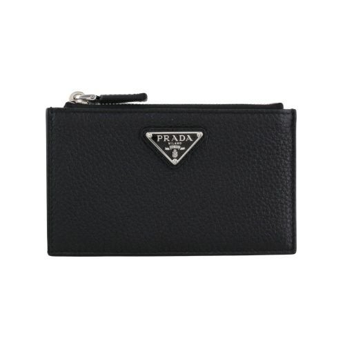 プラダ 二つ折り財布 レディース SAFFIANO TRIANGOLO サフィアーノ