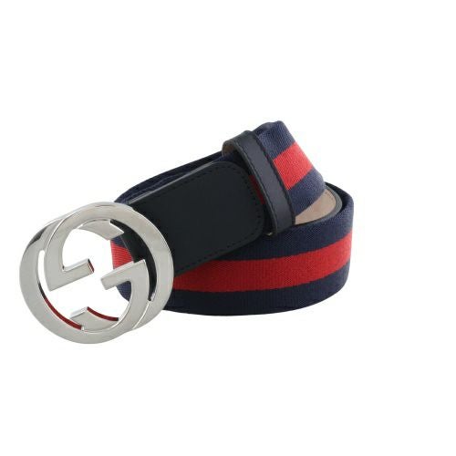 グッチ ベルト メンズ ネイビー GUCCI 411924 H917N 8497