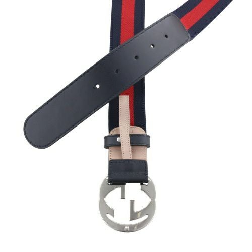 グッチ ベルト メンズ ネイビー GUCCI 411924 H917N 8497 | GINZA