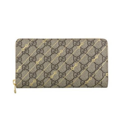 グッチ GUCCI 長財布 レディース ホースビット ブラウン 621889 92TCG 