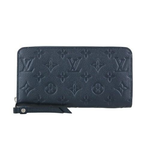 ルイヴィトン 長財布 レディース モノグラム アンプラント ジッピー・ウォレット ネイビー LOUIS VUITTON M26529 シマリーインク
