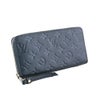 ルイヴィトン 長財布 レディース モノグラム アンプラント ジッピー・ウォレット ネイビー LOUIS VUITTON M26529 シマリーインク