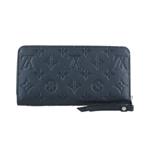 ルイヴィトン 長財布 レディース モノグラム アンプラント ジッピー・ウォレット ネイビー LOUIS VUITTON M26529 シマリーインク