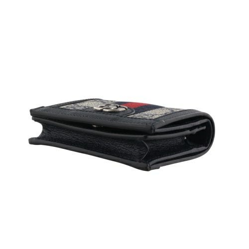 グッチ 二つ折り財布 レディース ネイビー GUCCI 523155 96IWN 4076