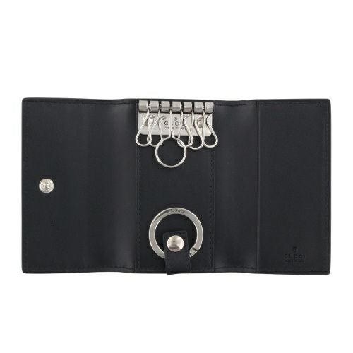 グッチ 二つ折り財布 メンズ ブラック GUCCI 625565 1W3AN 1000