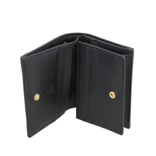 グッチ 二つ折り財布 レディース ブラック GUCCI 723786 UM8IG 1000