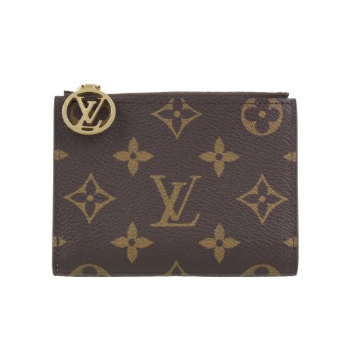 ルイヴィトン 二つ折り財布 レディース モノグラム ポルトフォイユ・リサ ブラウン LOUIS VUITTON M25692 ウジェニーピンク