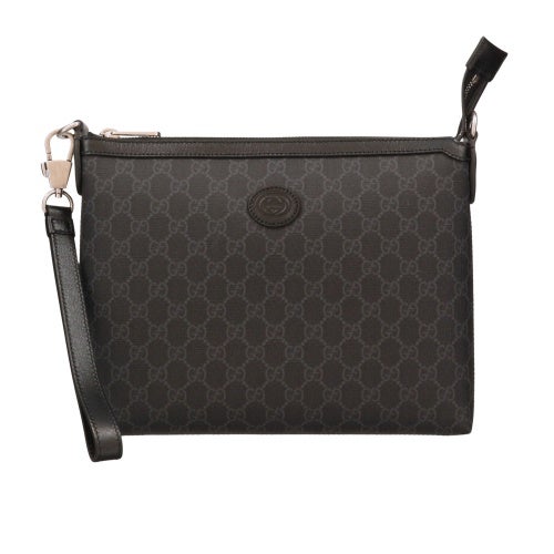グッチ ショルダーバッグ メンズ インターロッキングG ブラック GUCCI